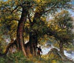 the poachers in forest landscape
